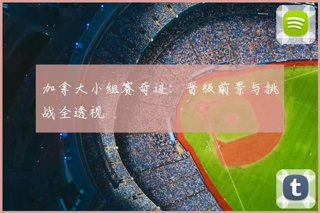 加拿大小组赛奇迹:晋级前景与挑战全透视